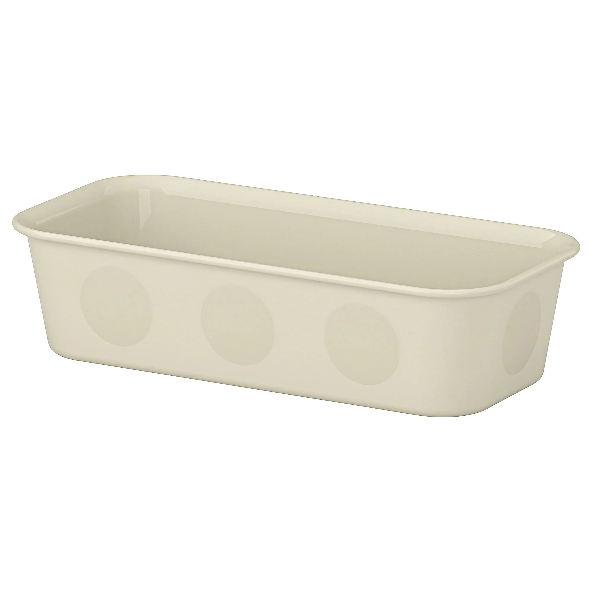 

Коробка, бежевый, 10x20x5 см, NOJIG IKEA
