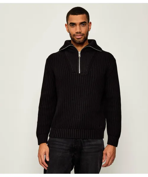 

Свитер Шригг Regular fit Hugo, черный