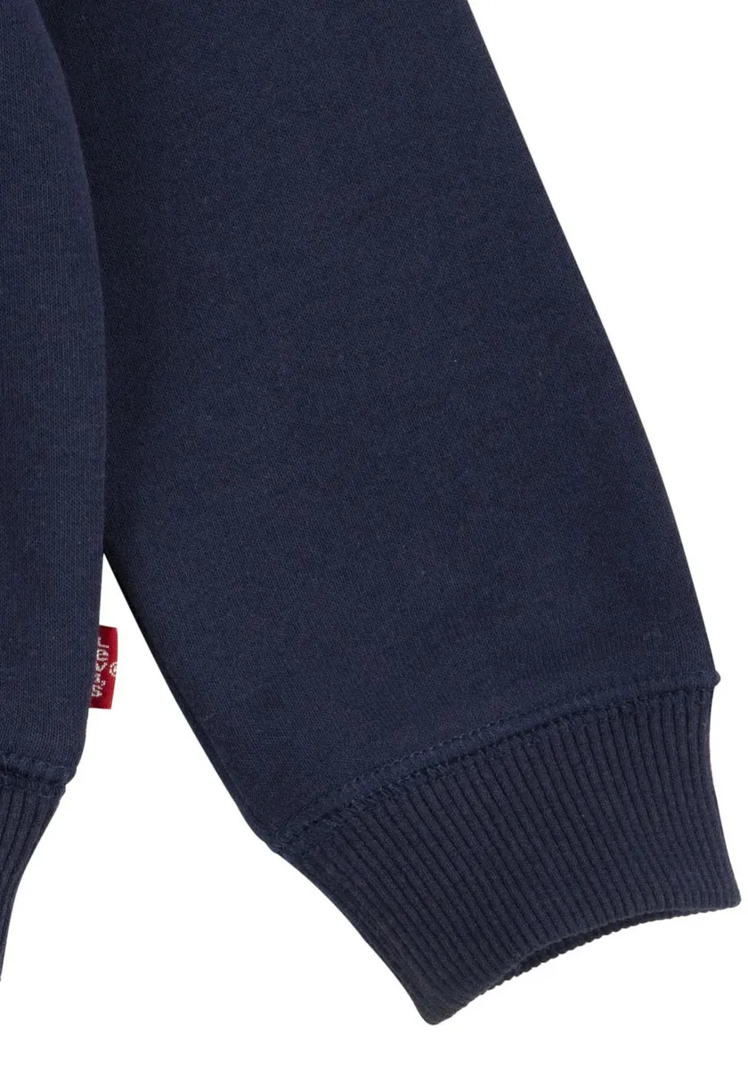 Детская толстовка Levi's "LVB LVB FRENCH TERRY BATWING", ДЛЯ ДЕТЕЙ УНИСЕКС Levi'S Kids, цвет Dress Blues — фото 3