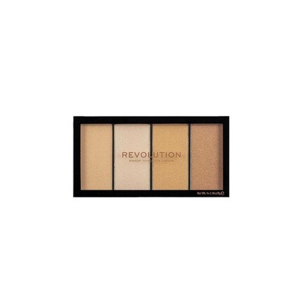 

Палетка хайлайтеров Revolution Reloaded Lustre Lights Warm, Makeup Revolution