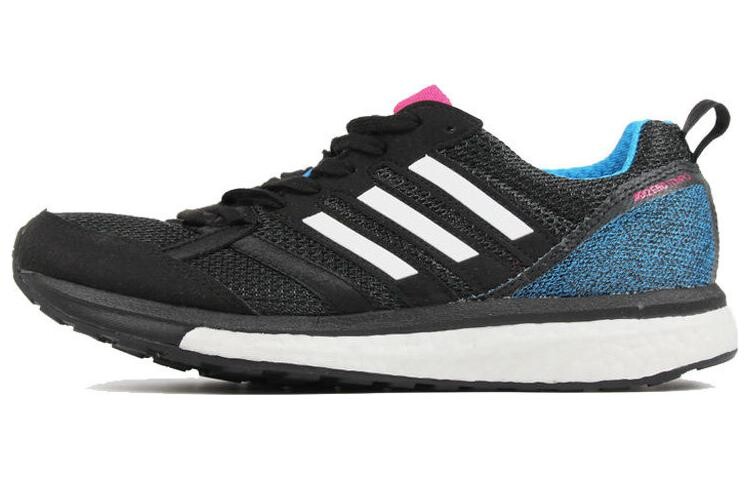 

Кроссовки Adizero Tempo 9 женские с низким верхом, синие/черные Adidas