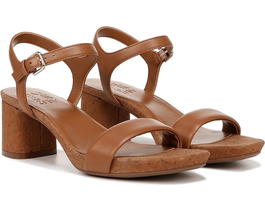 

Туфли Naturalizer Izzy Ankle Straps, цвет English Tea Leather