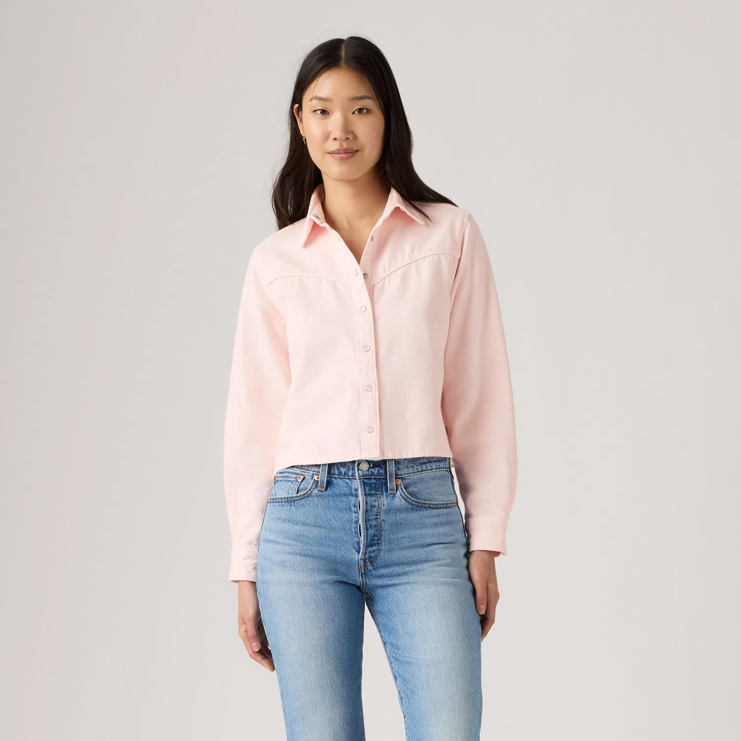 Рубашка Логана Levi's, Pink — фото 3