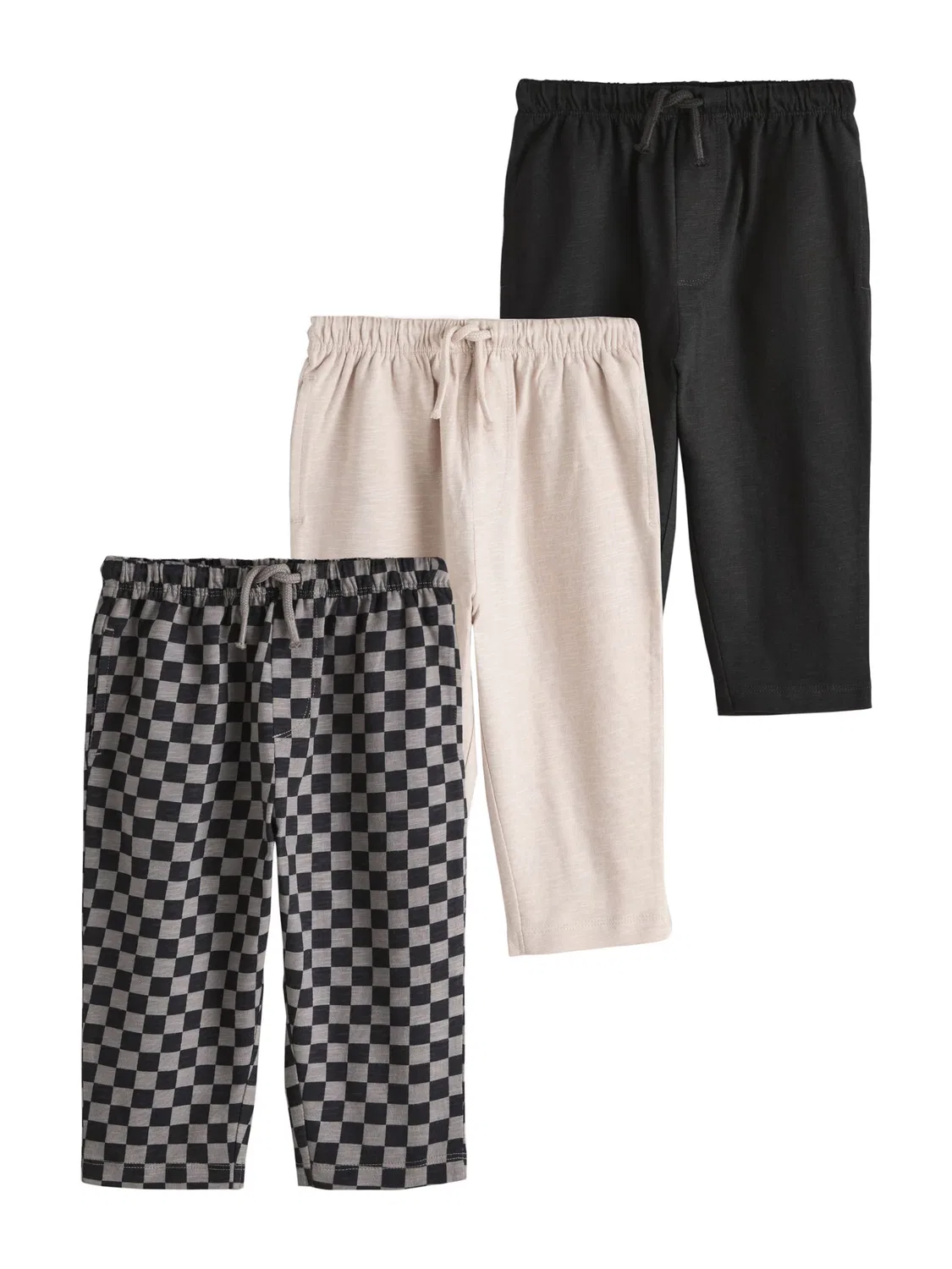 Зауженные брюки Next, Mottled Beige/Mottled Grey/Black/Mottled Black