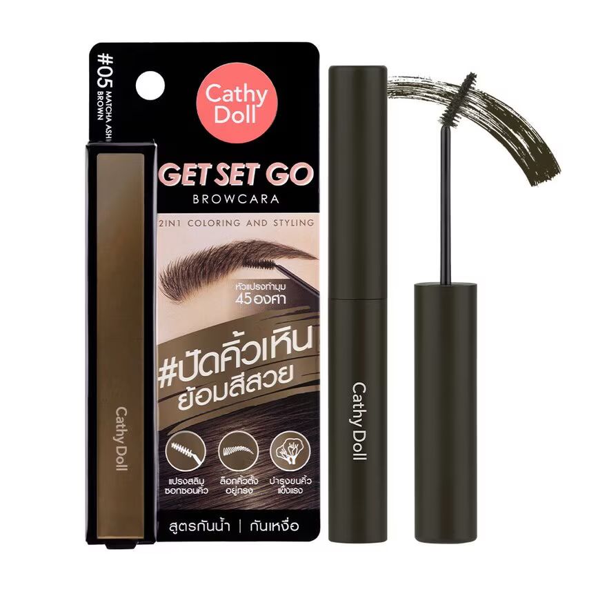 

Cathy Doll Получить Set Go Browcara 3.2g. 05 Матча Эшкоричневый, Matcha Ashbrown