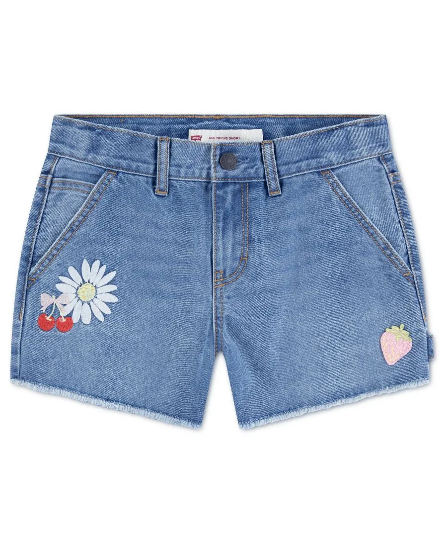 Шорты-«подружки» с аппликацией для девочек 7-16 лет Levi's, Good Grades
