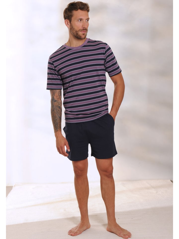 

Пижама AUTHENTIC LE JOGGER, цвет beere-navy/blau-navy
