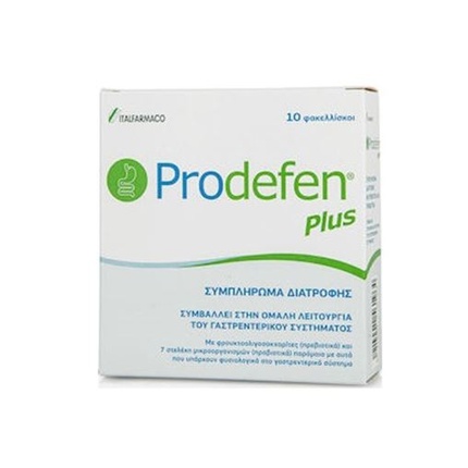

Prodefen Plus Пробиотики - 10 капсул Italfarmaco