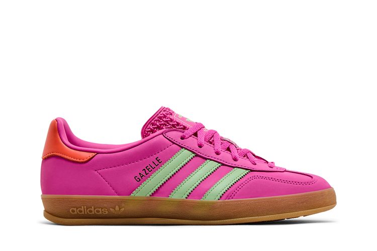 

Кроссовки Gazelle Indoor 'Semi Lucid Fuchsia Green', фиолетовый