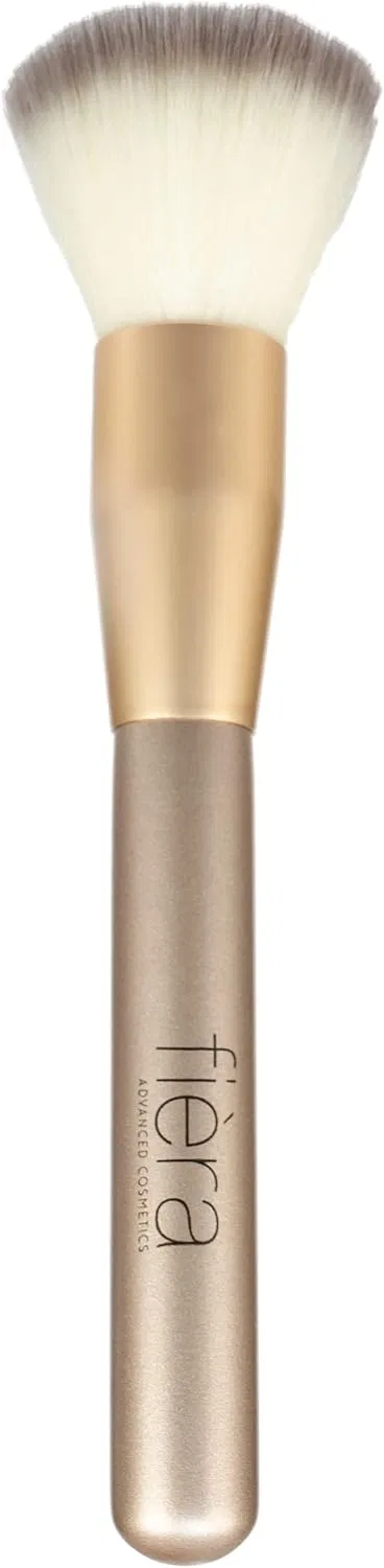 Кисть для пудры Fièra Cosmetics, овальная, 1 шт.