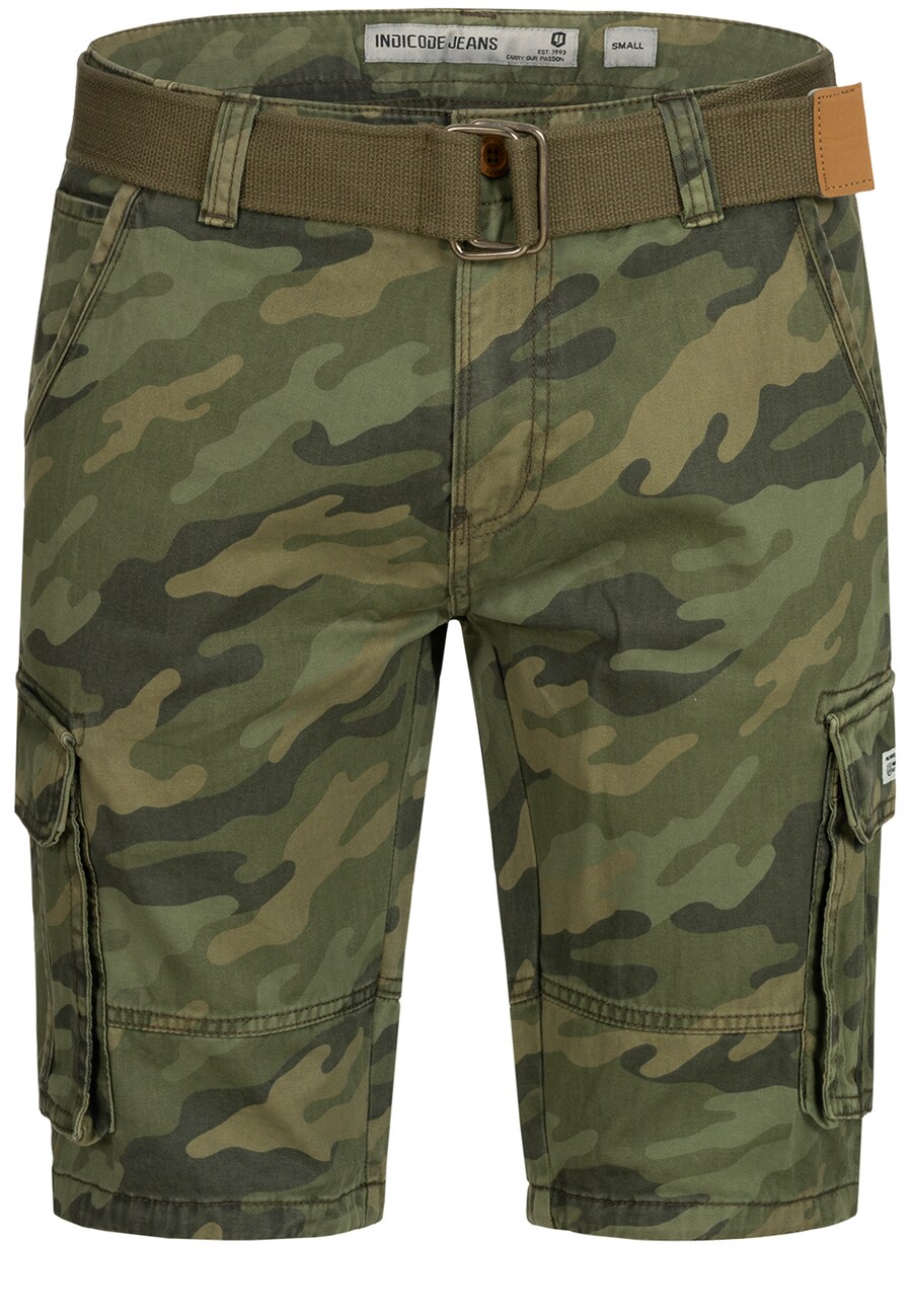 

Обычные брюки-карго INDICODE JEANS Monroe Cargo ZA, цвет Grass green