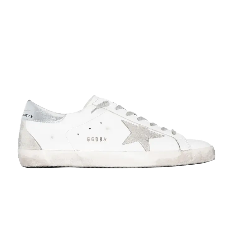 

Кроссовки Golden Goose Superstar White Silver, белый