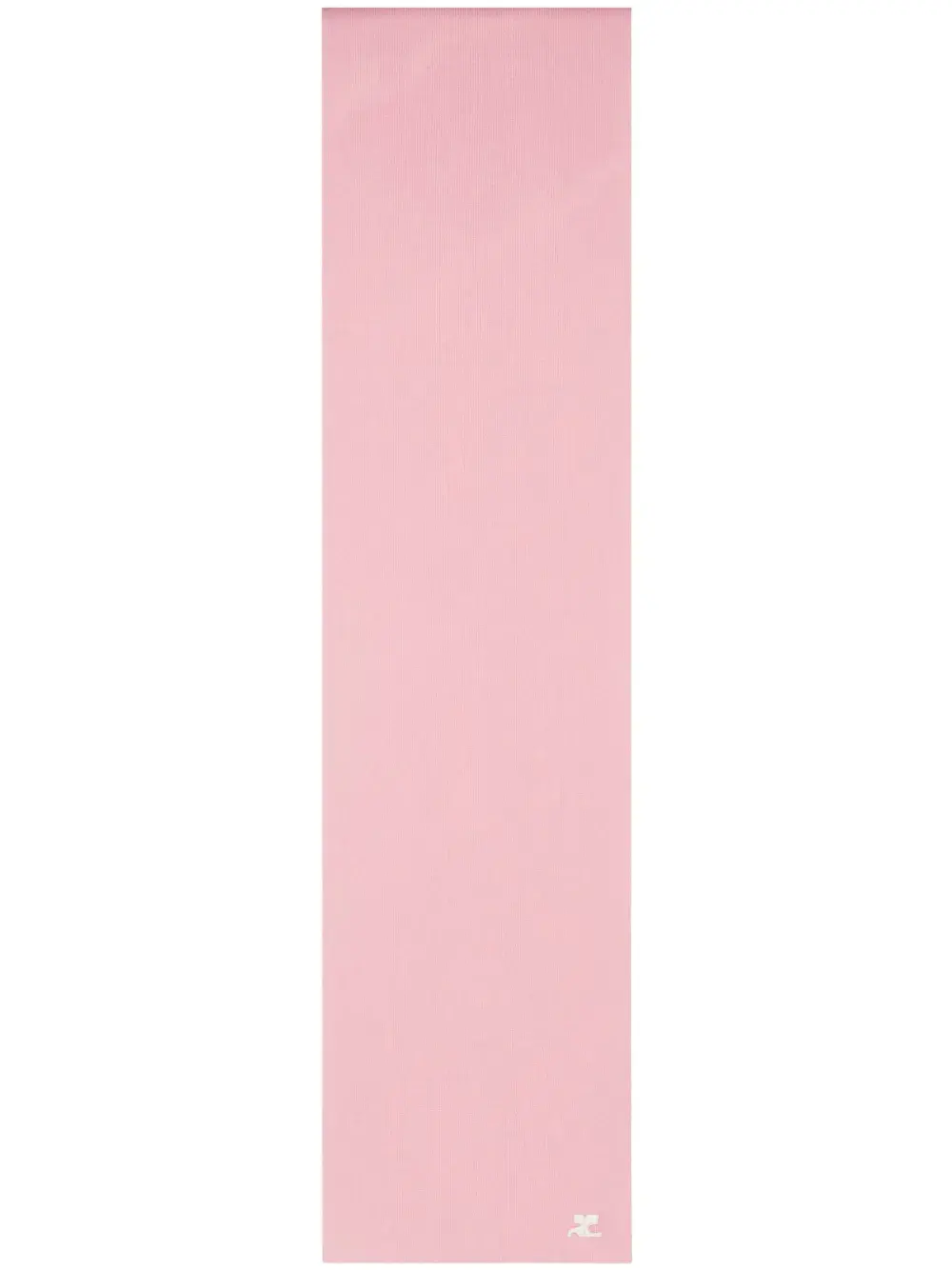 

Шарф с вышитым логотипом Courrèges, розовый