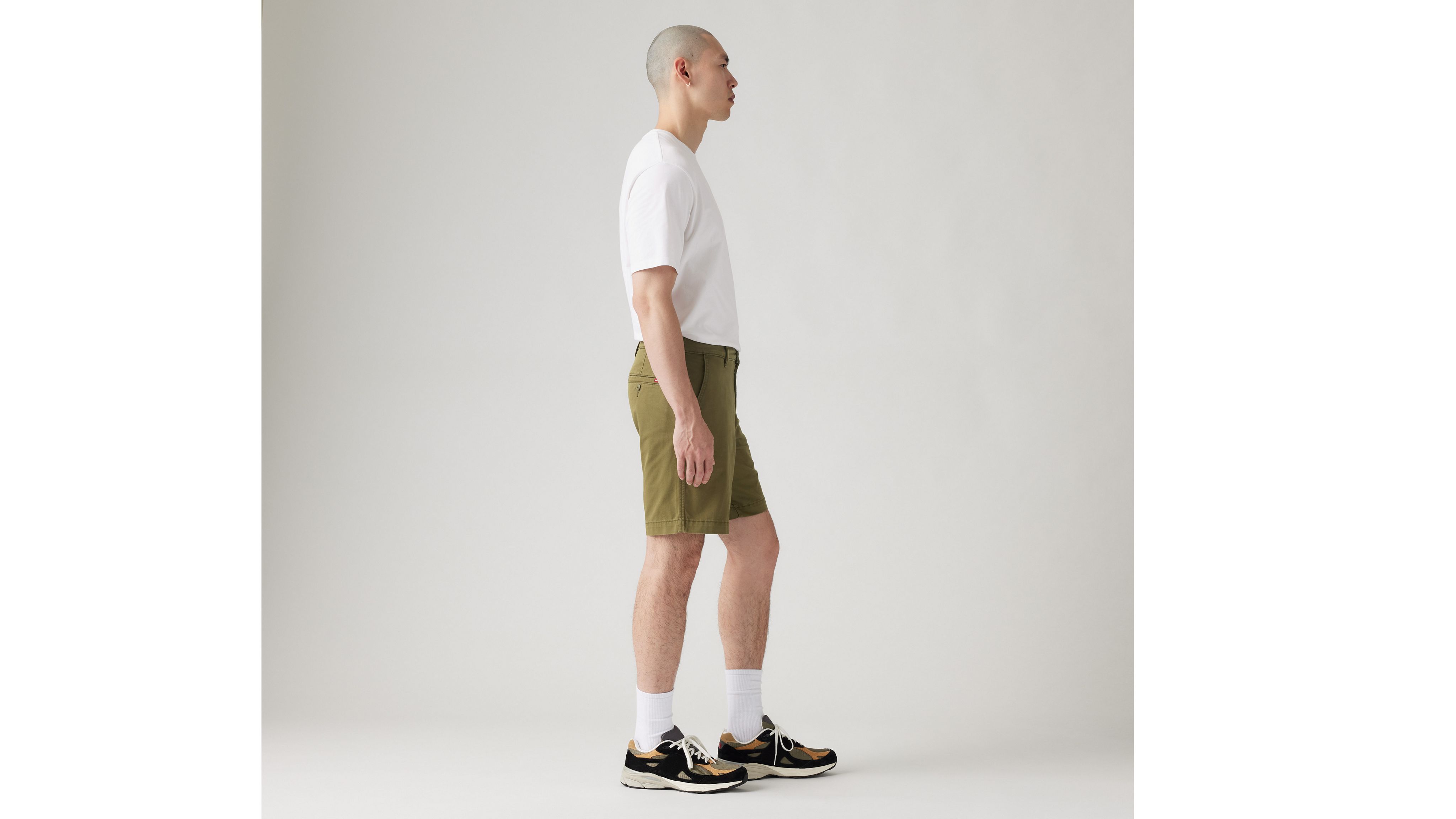 Мужские шорты Xx Chino свободного кроя Levi's, Dark Olive - Green — фото 3