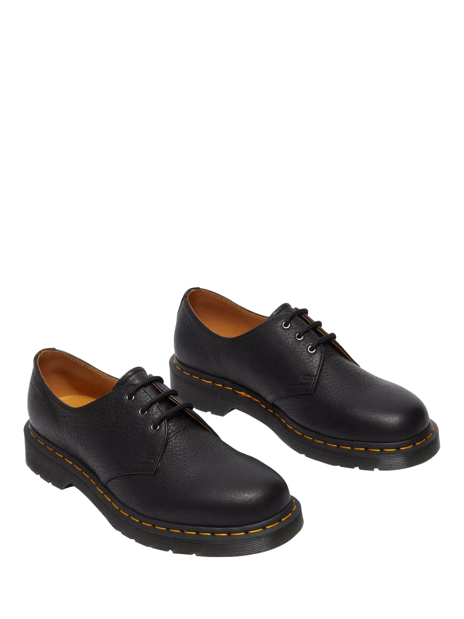 1461 Ambassador Мягкие кожаные туфли-оксфорды на шнуровке, черные Dr. Martens — фото 3