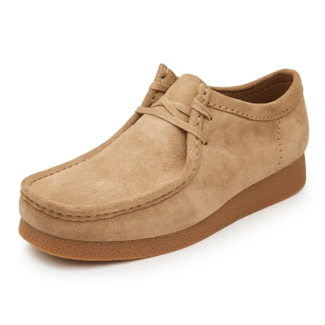 Мужские повседневные ботинки Wallabee Evo коричневые от Clarks