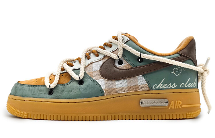 

Кроссовки Nike Air Force 1 Skateboard Shoes Unisex Low-Top Green