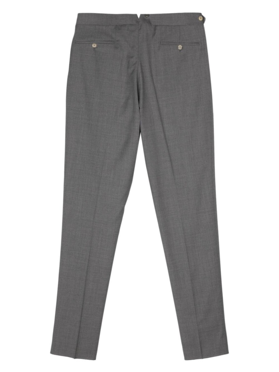 

Canali узкие брюки с поясом, серый