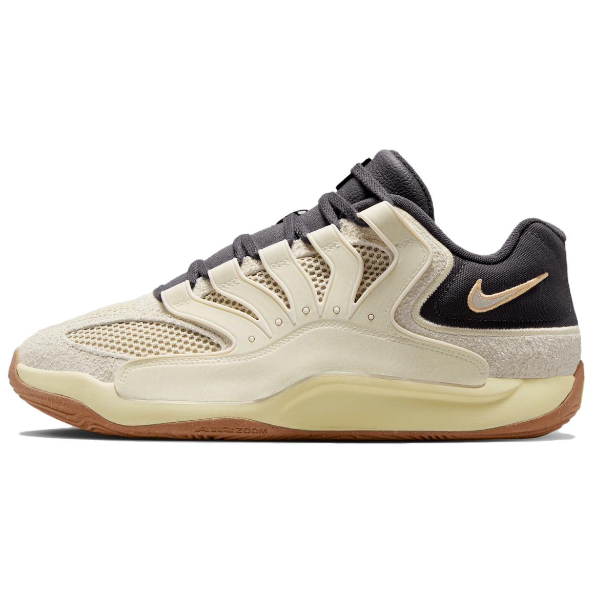 

Nike Баскетбольные кроссовки KD 18 Low, мужские, серо-белые