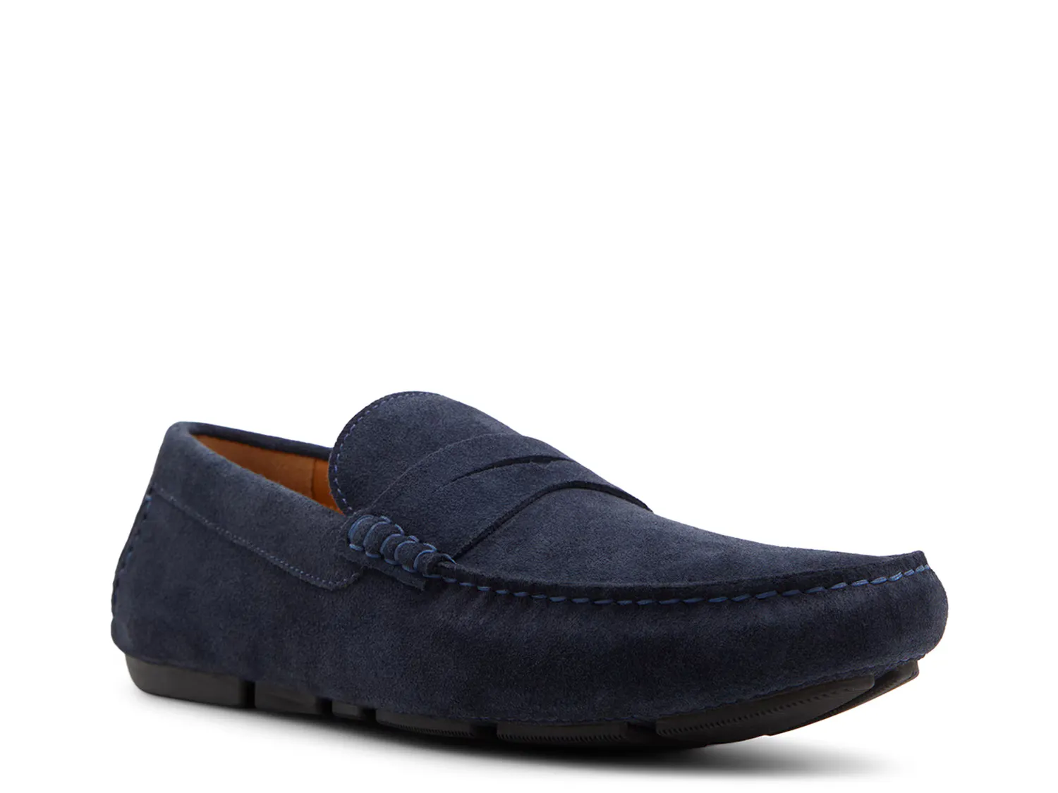 

Лоферы Jefferson Driving Loafer Brooks Brothers, темно-синий