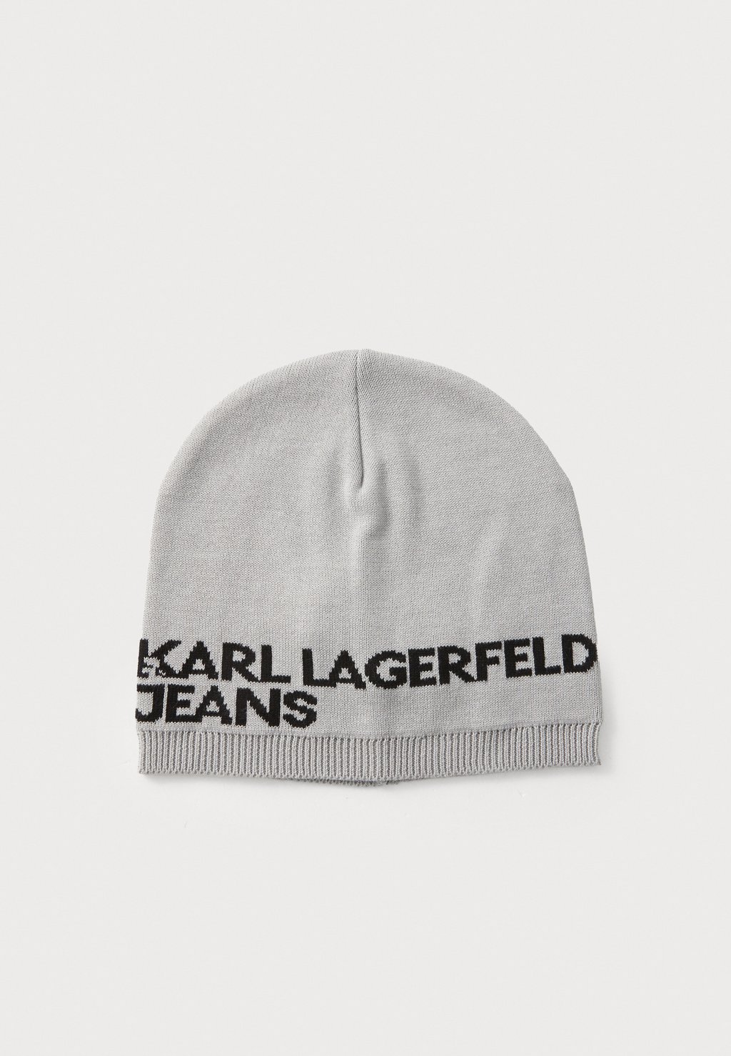 

Шапка SINGLE LAYER LOGO BEANIE UNISEX Karl Lagerfeld Jeans, серый