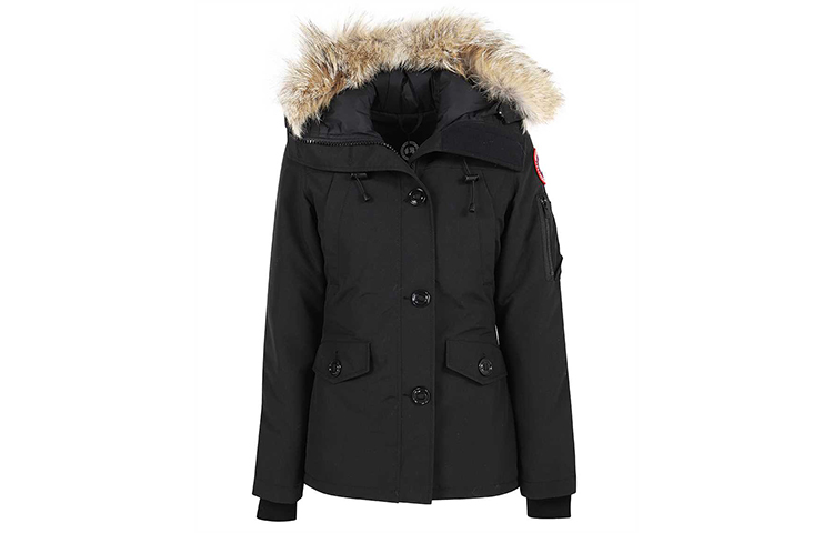

Пуховик зимний женский черный Canada Goose