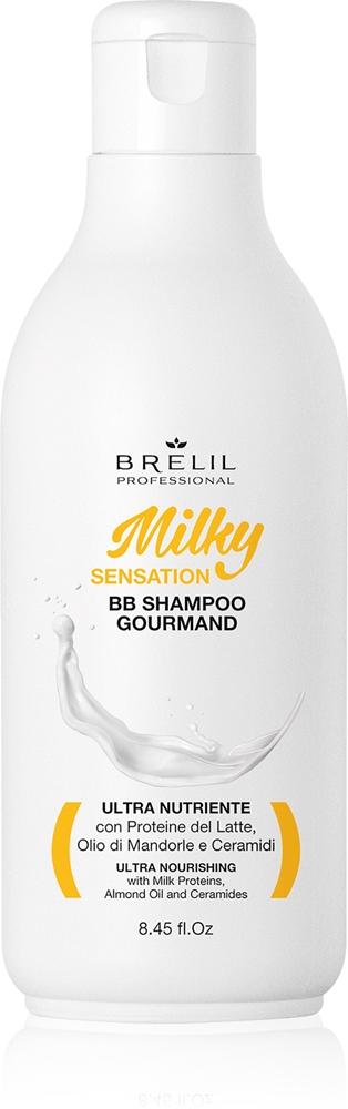 

Восстанавливающий шампунь Milky Sensation BB для слабых и поврежденных волос Brelil Professional, 250 мл