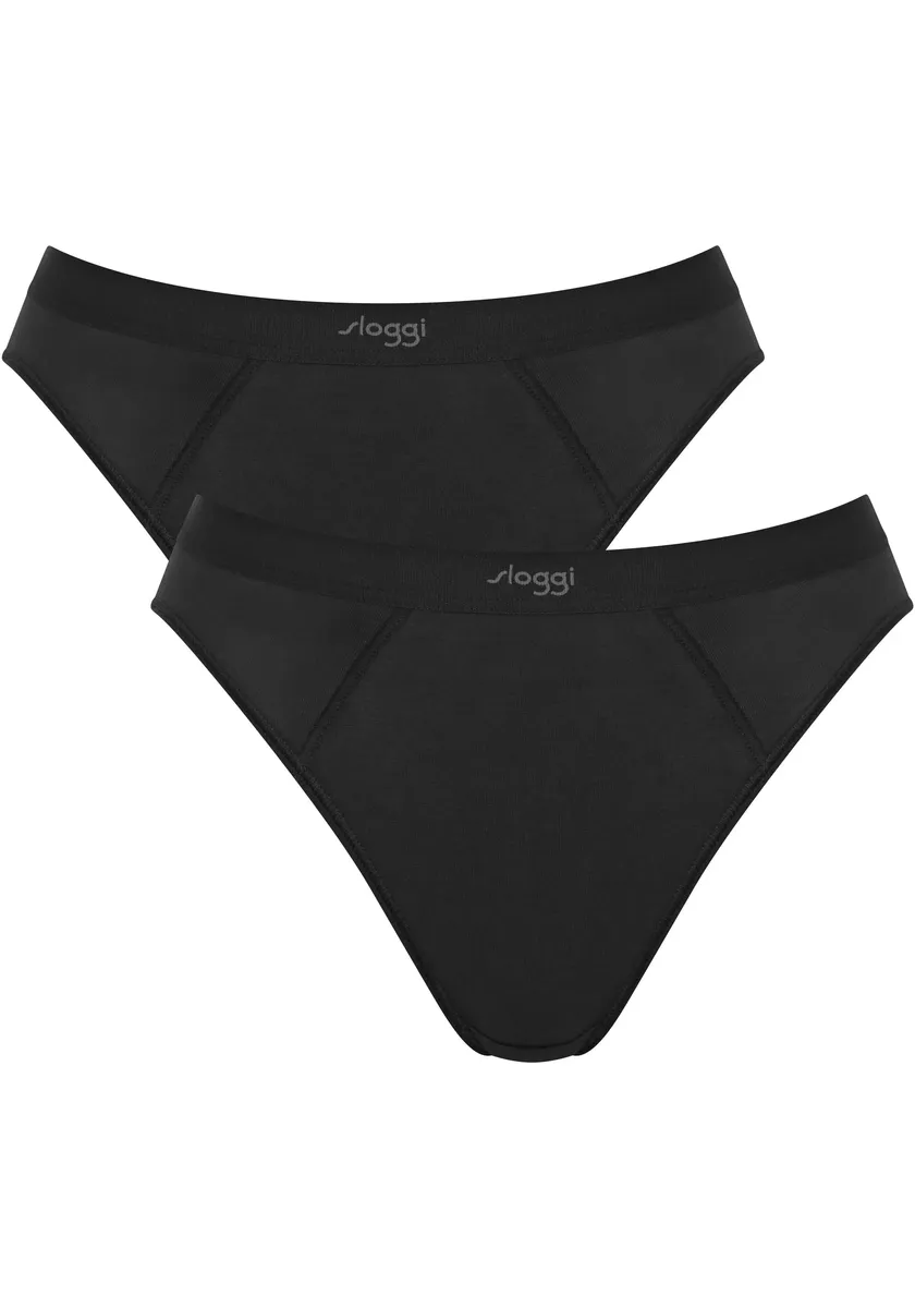 

Трусы sloggi "EVER Ease Tai 2P" (экономный пакет, 2 шт.), терморегулирующие, черный
