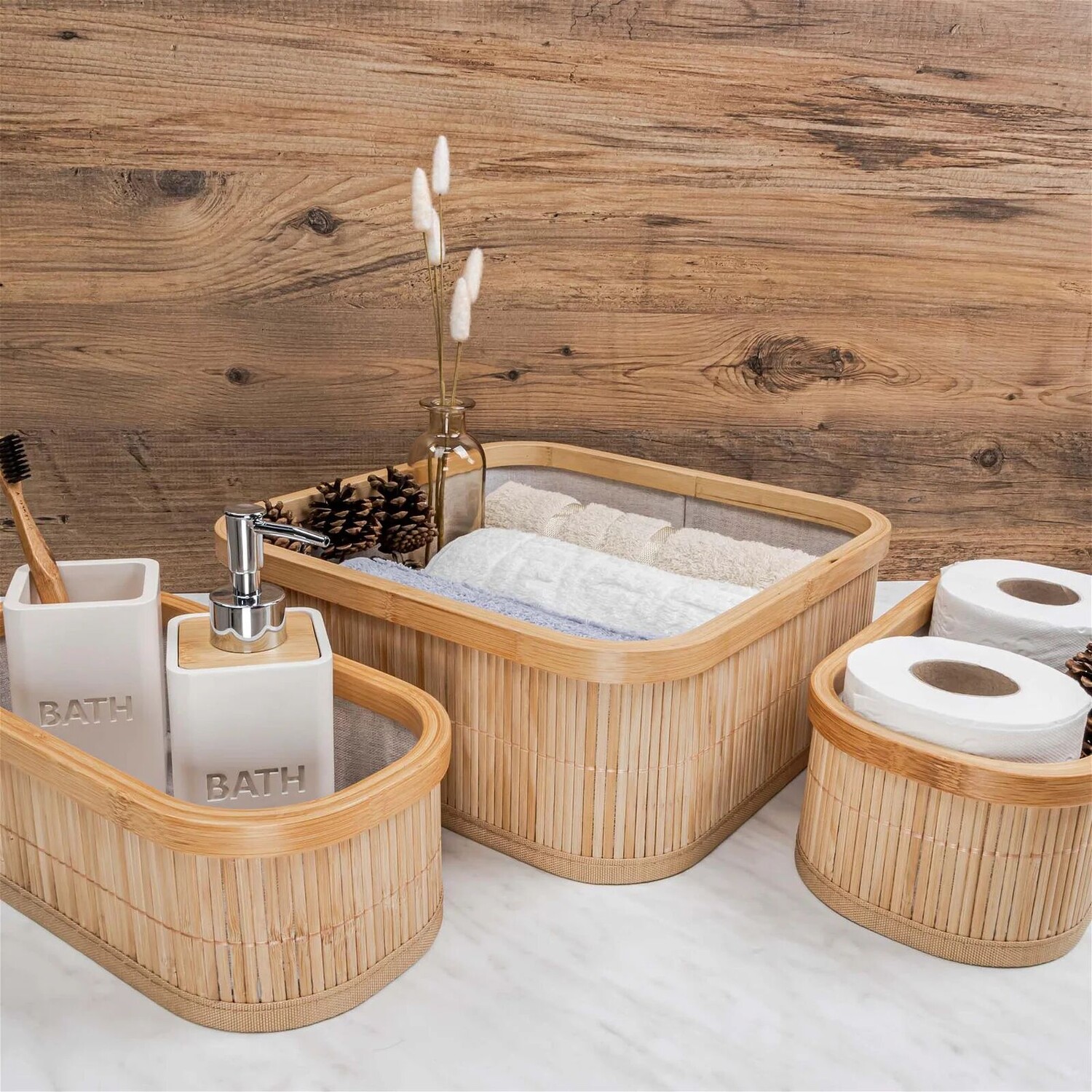 

Многофункциональный органайзер из трех предметов Deco&Style Bamboo