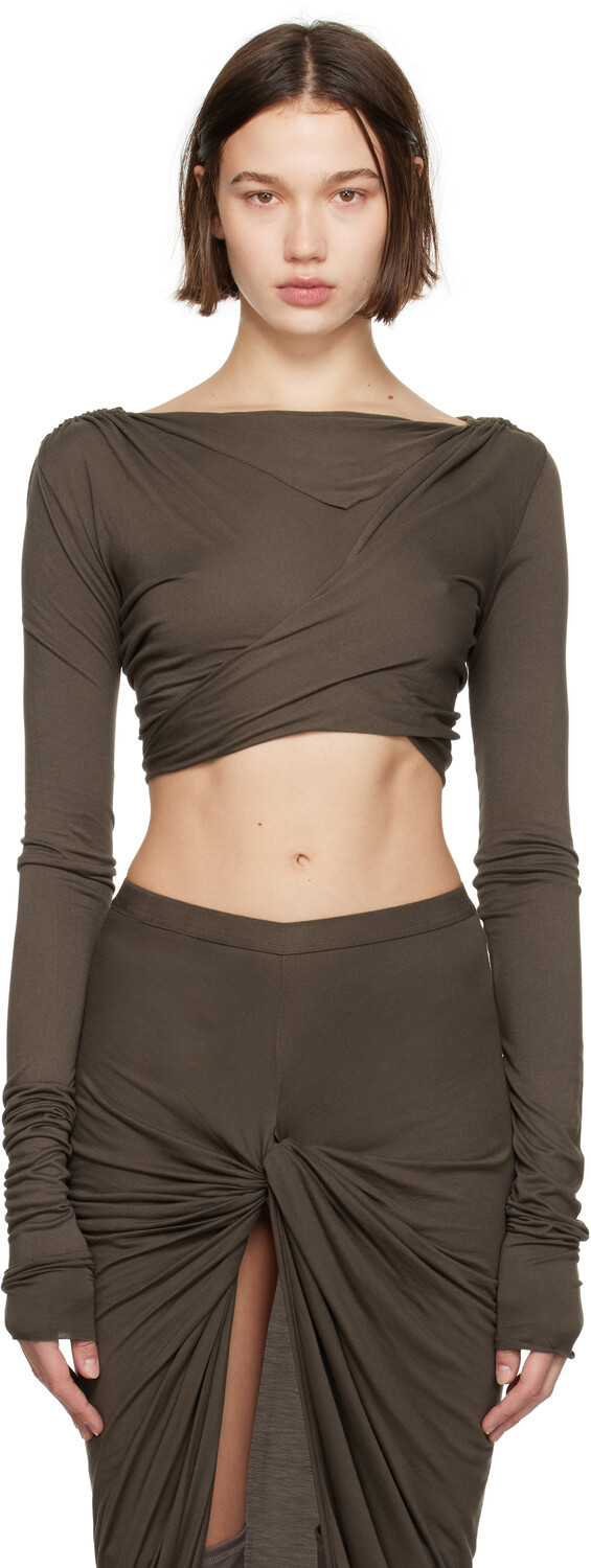 

Футболка Porterville Jade LS Crop Rick Owens Lilies