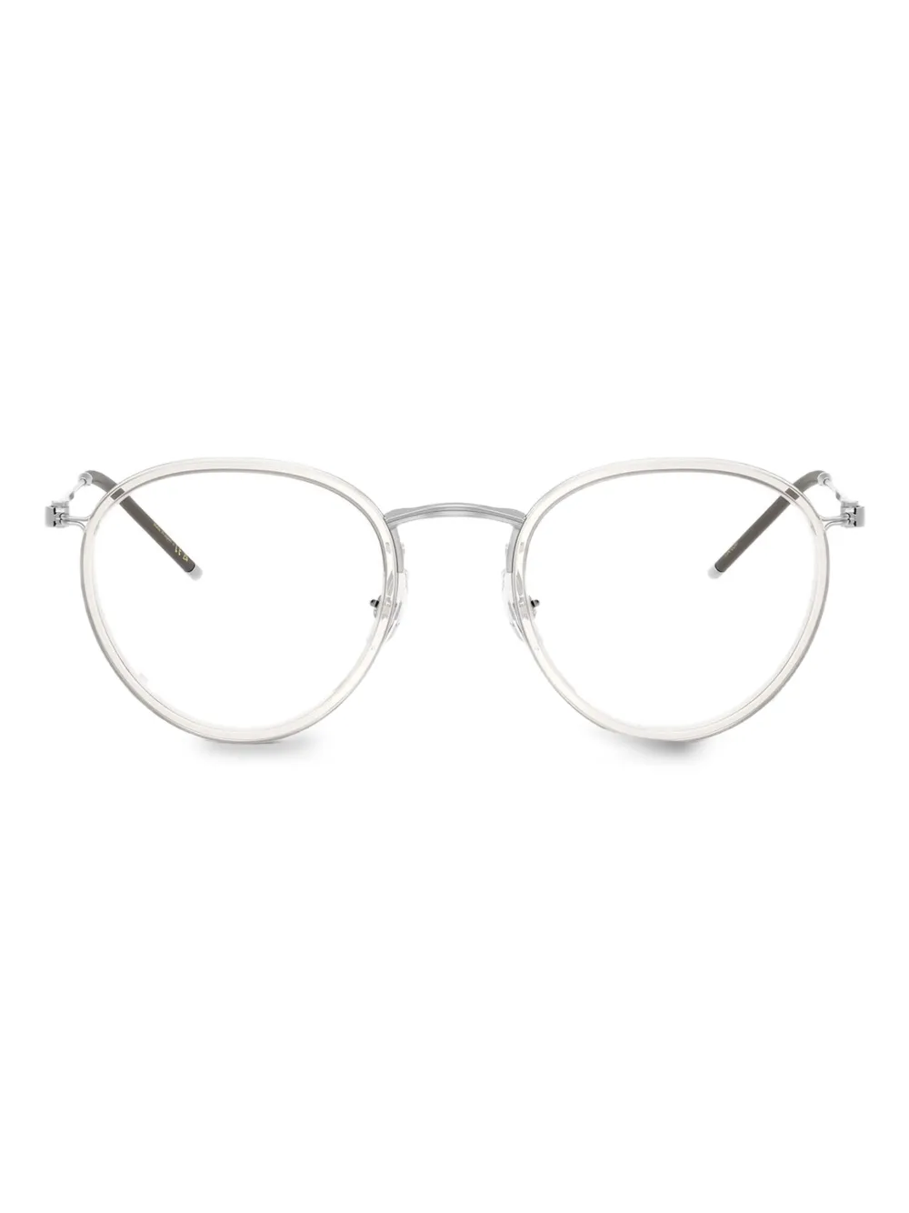 

Очки в круглой оправе Oliver Peoples, серебристый