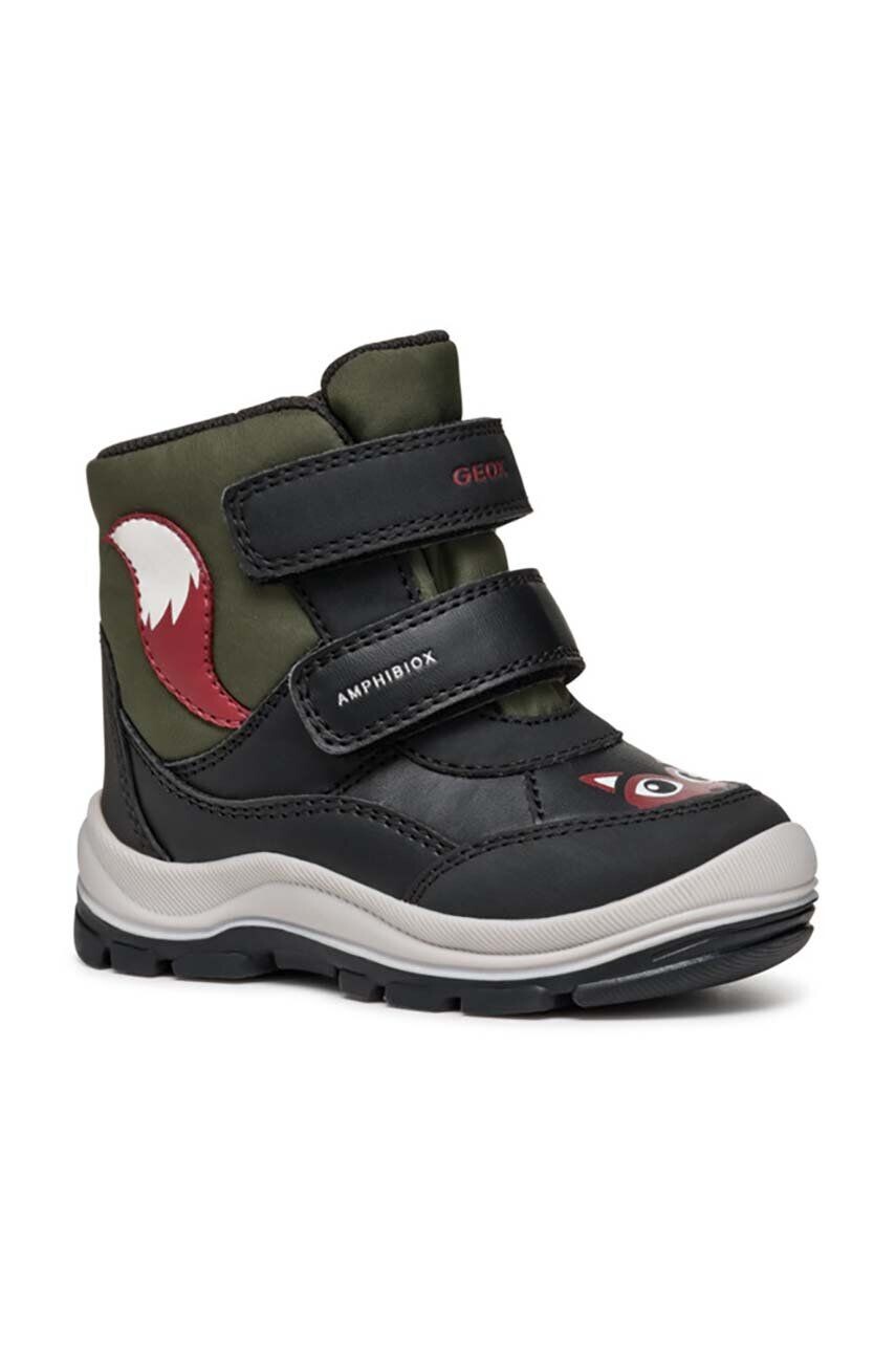 

Детские зимние ботинки Geox FLANFIL ABX, зеленый