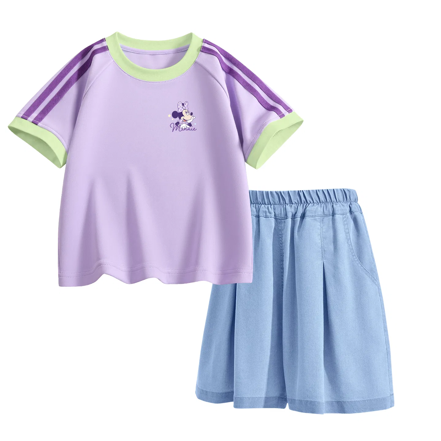 Спортивный костюм для детей Disney Kids Casual Sportswear Crew Neck Thin Stretch