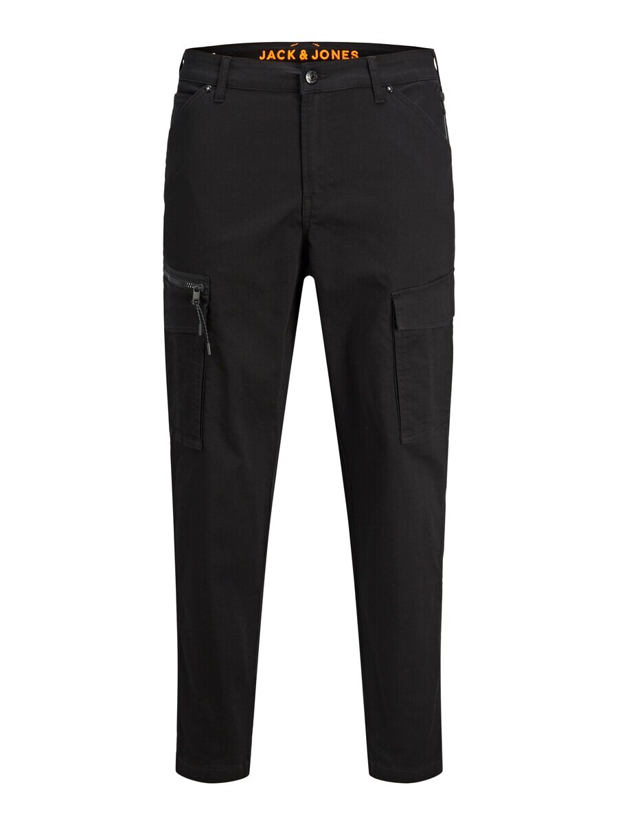 

Брюки-карго JACK & JONES Tapered Cargo Pants JJIAce JJDex, черный