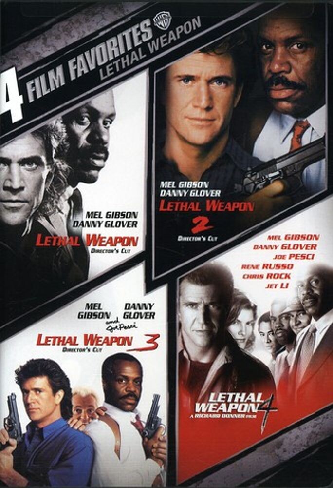 

Диск DVD Lethal Weapon 4-Film Collection