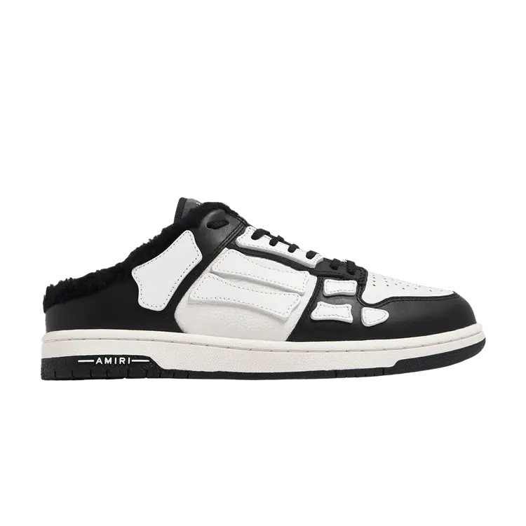 

Кроссовки Amiri Amiri Skel Top Mule 'Black White', черный