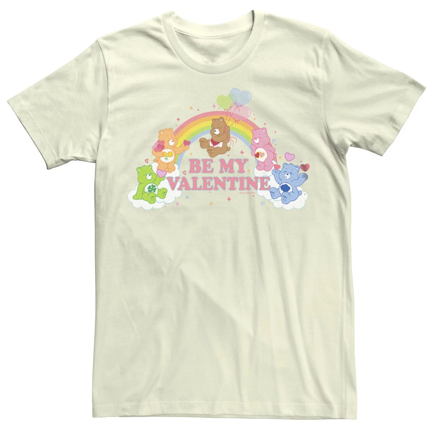 

Детская футболка с рисунком Care Bears Be My Valentine Love Squad Licensed Character