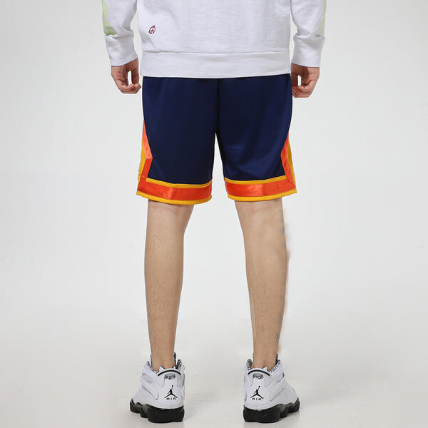 Шорты Air Jordan Jumpman Diamond Casual Sports Basketball Training Shorts Blue, синий — фото 4