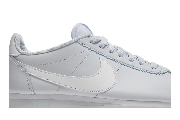 Кроссовки Wmns Classic Cortez Leather 'Football Grey', серый — фото 2