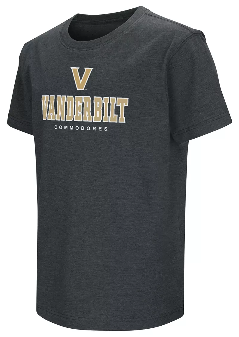

Колизей молодежная черная футболка Vanderbilt Commodores Colosseum