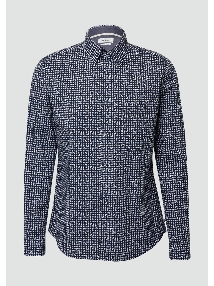 

Рубашка s.Oliver, синий