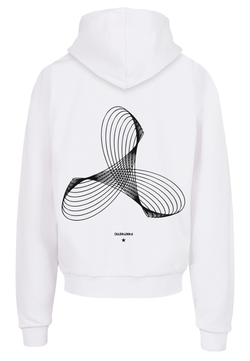 

Пуловер F4NT4STIC Ultra Heavy Hoodie Geometrics, белый
