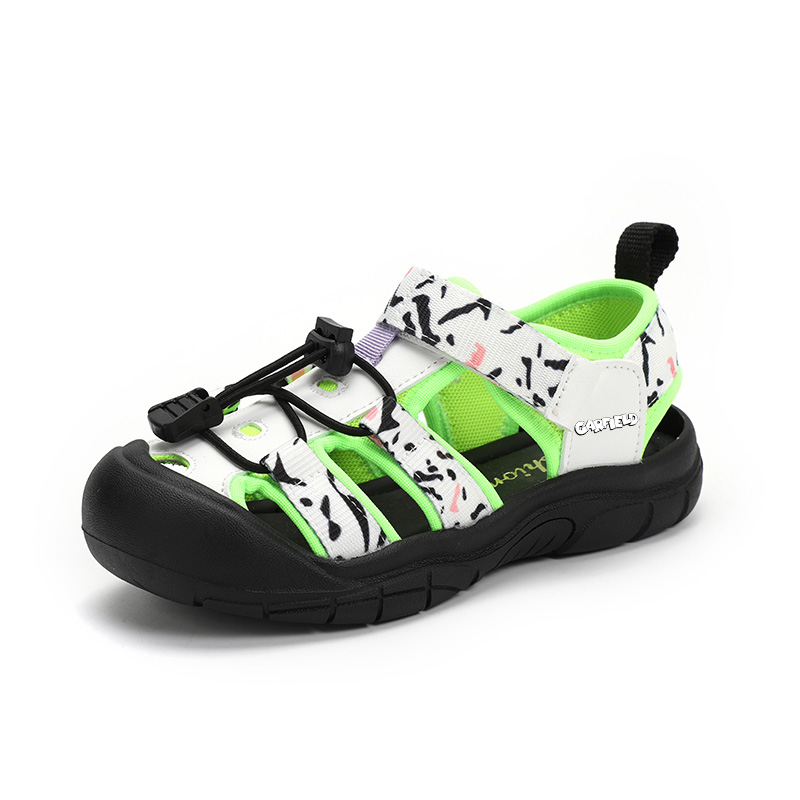 

Нескользящие, износостойкие, дышащие детские сандалии для детей JIAFEIMAO, зеленый