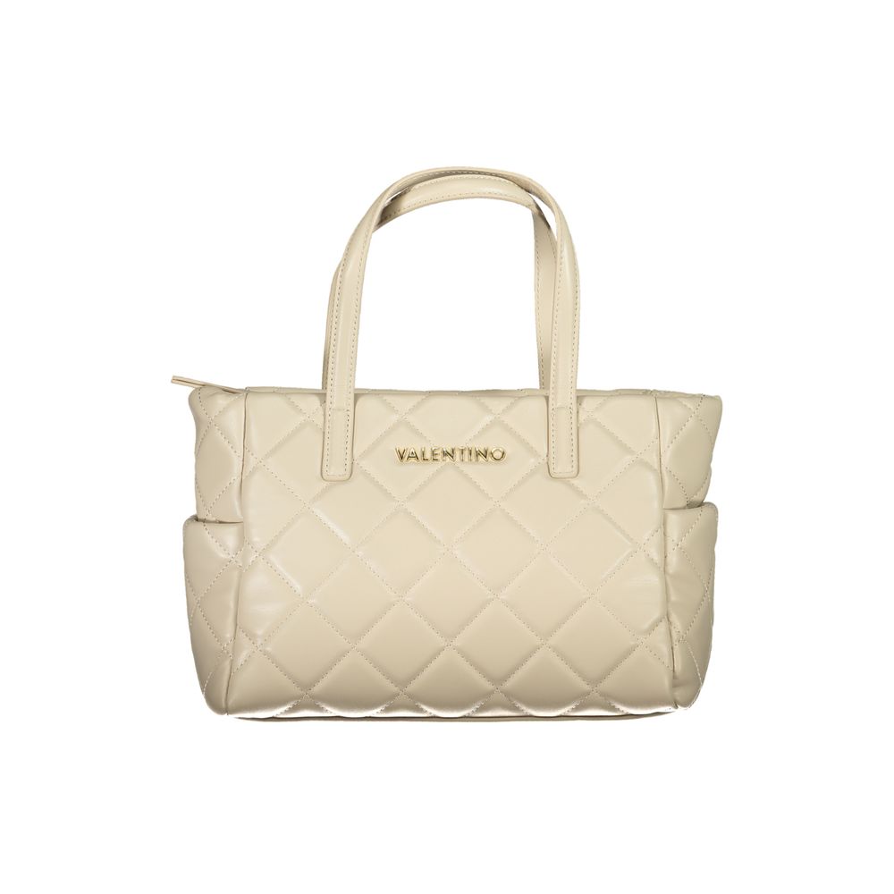 

Бежевая полиэтиленовая сумка Valentino Bags, Бежевый, Бежевая полиэтиленовая сумка Valentino Bags