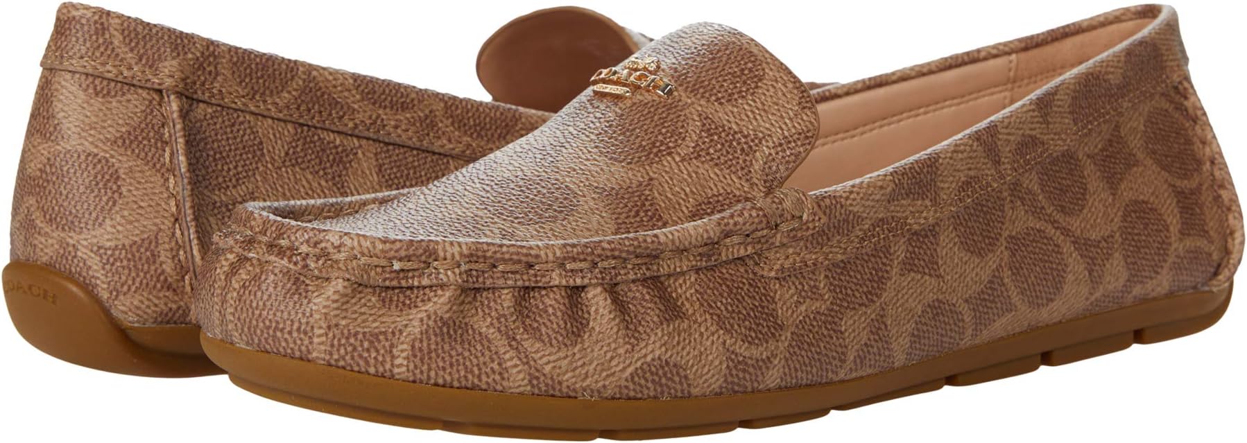 Лоферы COACH Marley Driver, цвет Tan PVC