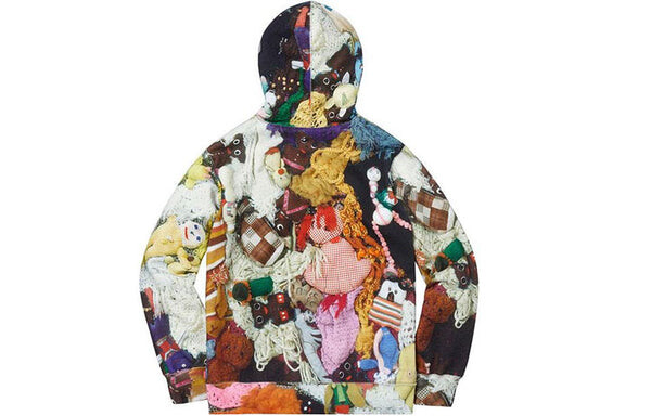 Толстовка fw18 mike kelley more love hours than can ever be repaid hooded sweatshirt multicolor Supreme, мультиколор — фото 2