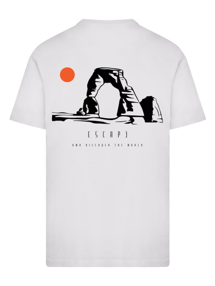 

Футболка Escape Discover the World Savannah белого цвета F4NT4STIC, Белый, Футболка Escape Discover the World Savannah белого цвета F4NT4STIC