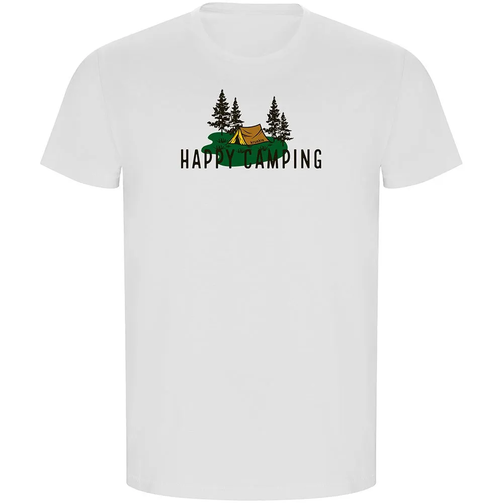 

Футболка Kruskis Happy Camping ECO, белый