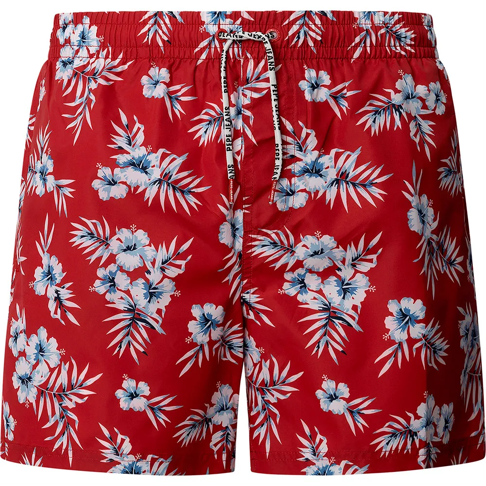 

Шорты для плавания Pepe Jeans Hibiscus, красный