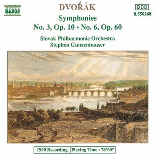 

CD диск Dvorak / Gunzenhauser / Slovak Philharmonic: Symphonies 3 & 6